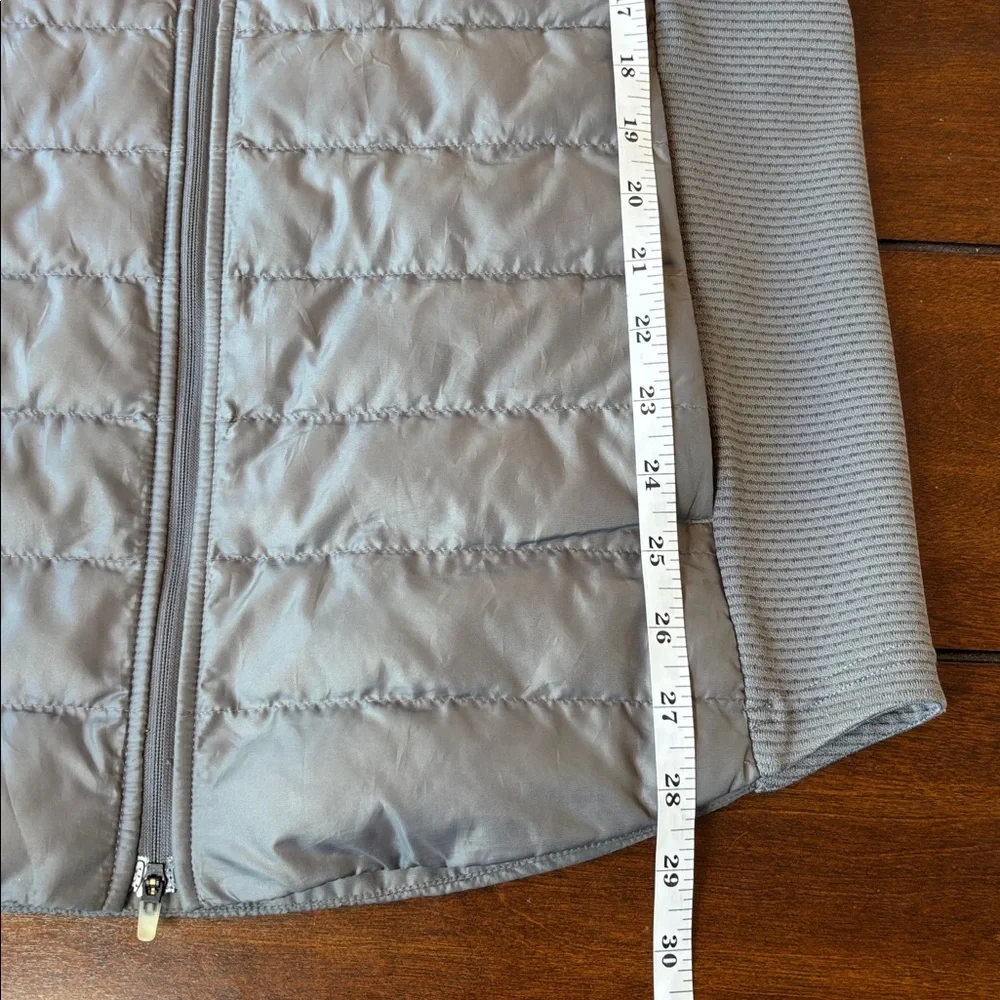 Nike Golf Aeroloft Jacket Gray Full Zip Quilted Lightweight Men’s Medium